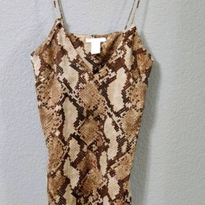 Snake print Tank
